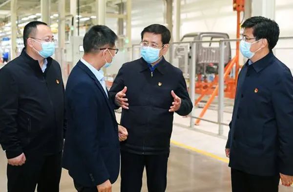 河南省代省長(cháng)王凱視察調研蘇華集團平煤項目